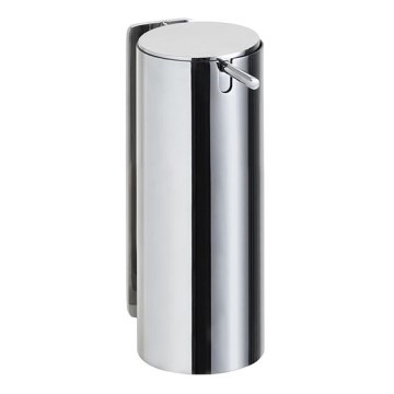 Dispenser per sapone 6,6x16,5 cm acciaio inox/argento