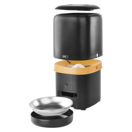 Distributeur automatique de nourriture 4 l/5V/3xD noir Wi-Fi