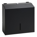 Distributeur de serviettes 28x24,5 cm inox/noir