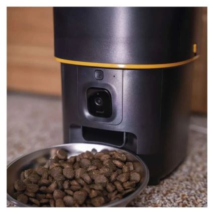 Distributore automatico di mangime con microfono e camera 4l/5V/3xD Wi-Fi