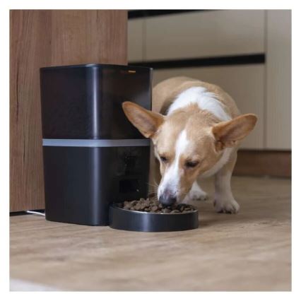 Distributore automatico di mangime con microfono e camera 6l/5V/4xAA Wi-Fi