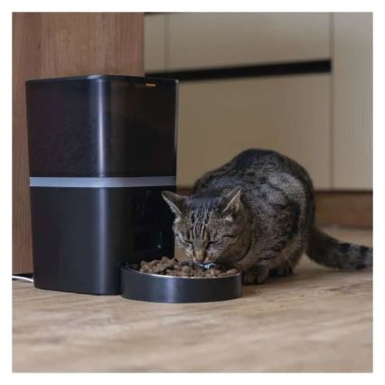 Distributore automatico di mangime con microfono e camera 6l/5V/4xAA Wi-Fi