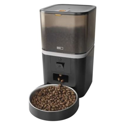 Distributore automatico di mangime con microfono e camera 6l/5V/4xAA Wi-Fi