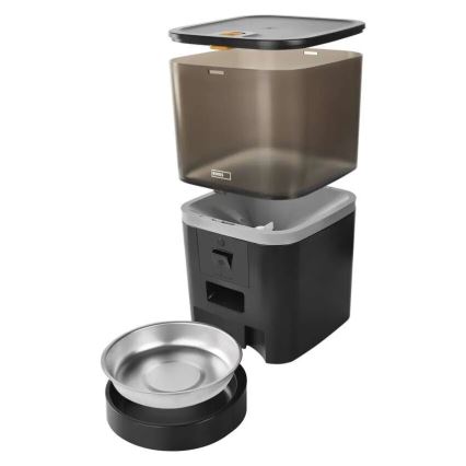 Distributore automatico di mangime con microfono e camera 6l/5V/4xAA Wi-Fi