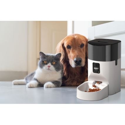 Distributore automatico di mangime con microfono e camera 9l/230V Wi-Fi