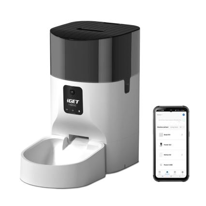 Distributore automatico di mangime con microfono e camera 9l/230V Wi-Fi