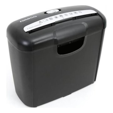 Distruggidocumenti per carta A4, capacità 10 l, 230 V, nero
