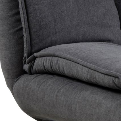 Divano letto due posti AIRI grigio scuro