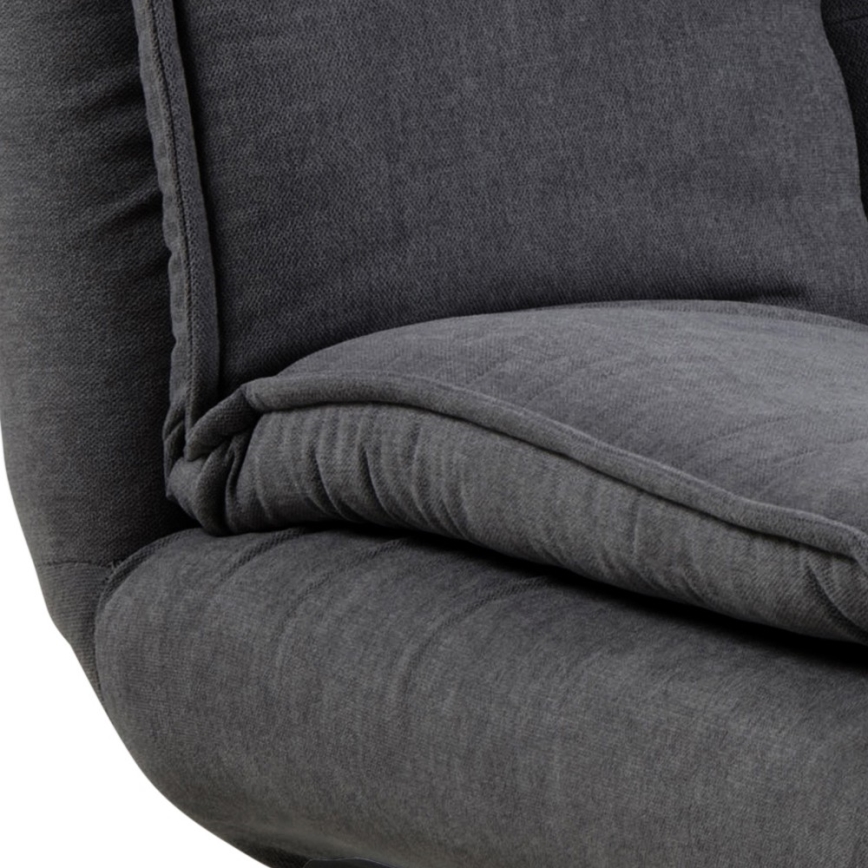 Divano letto due posti AIRI grigio scuro