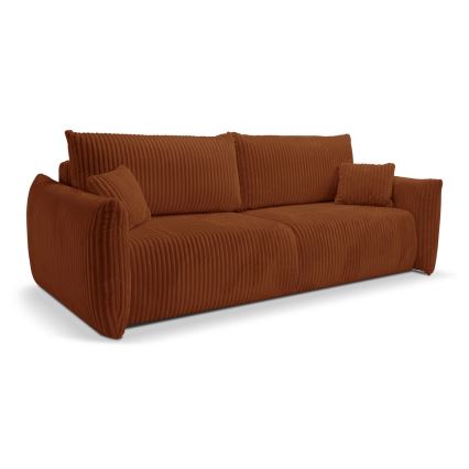 Divano letto due posti FRIDA marrone
