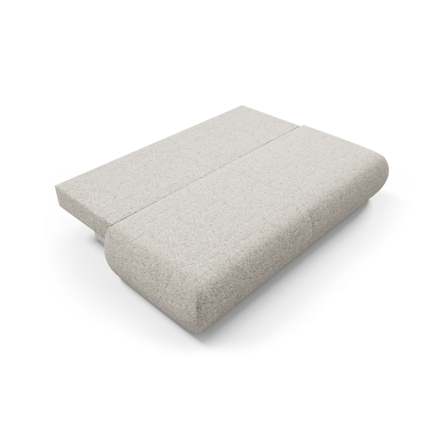 Divano letto 3 posti con contenitore PRATO beige