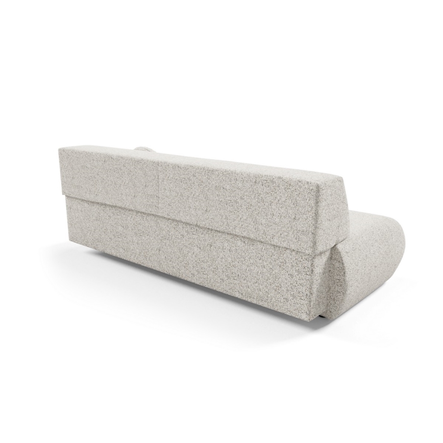 Divano letto 3 posti con contenitore PRATO beige