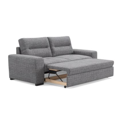 Divano letto a tre posti COMO grigio chiaro