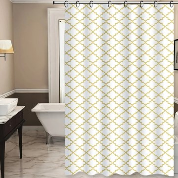 Doccia tenda TORO EASY 178x199 cm bianco/giallo