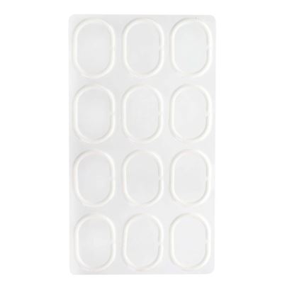 Doccia tenda TORO EASY 178x199 cm bianco/giallo