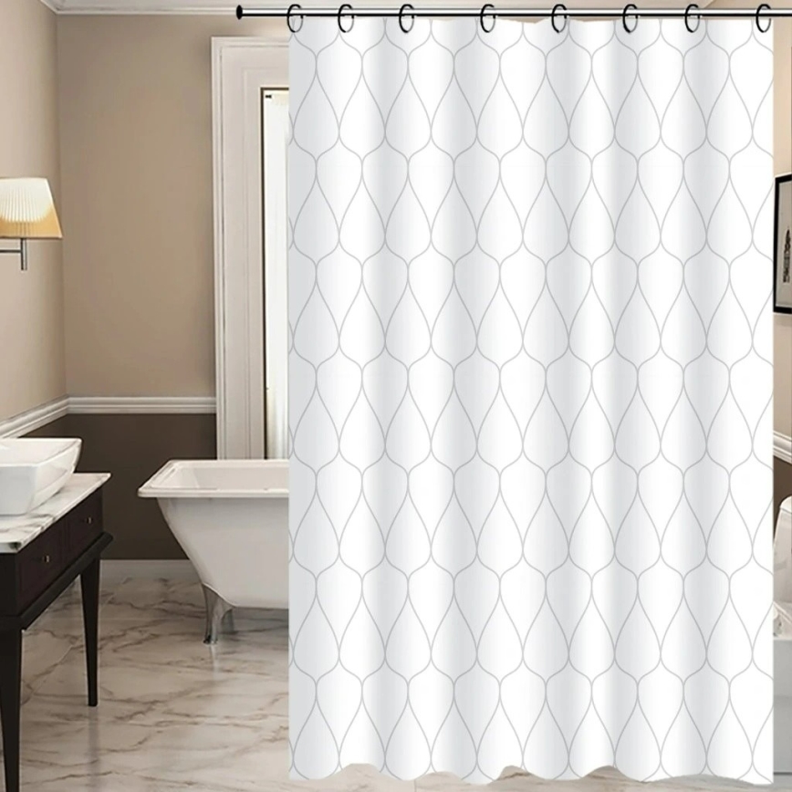 Doccia tenda TORO EASY 178x199 cm bianco/grigio