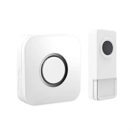 Drahtlose Türklingel 3xAAA IP55 Weiß