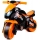 Draisienne moto orange/noir