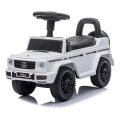 Draisienne voiture Mercedes G350d 2xAA blanc/noir
