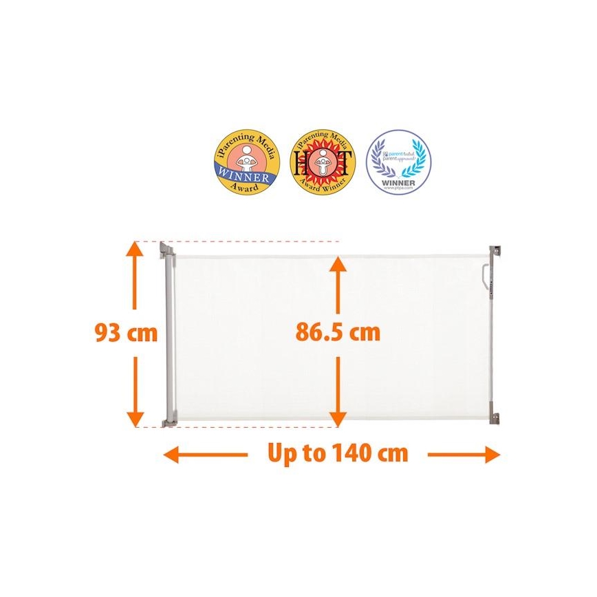 Dreambaby - Barriera di sicurezza 0-140 cm