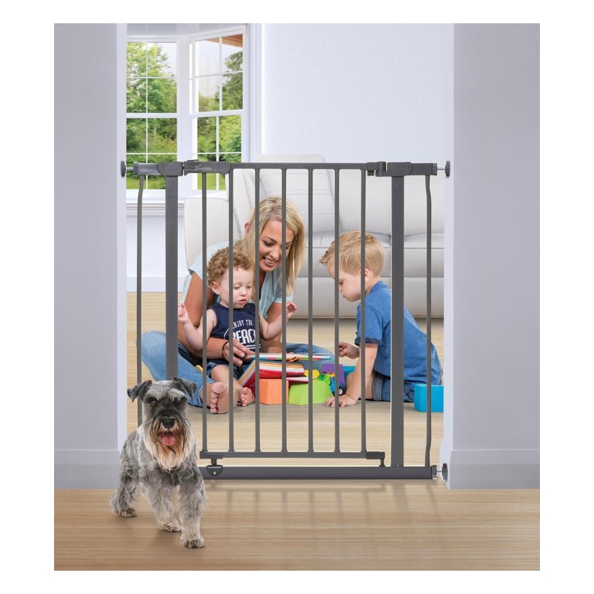 Dreambaby - Barriera di sicurezza AVA 75-81 cm grigia