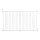 Dreambaby - Barriera di sicurezza BROADWAY 76-134,5 cm bianca