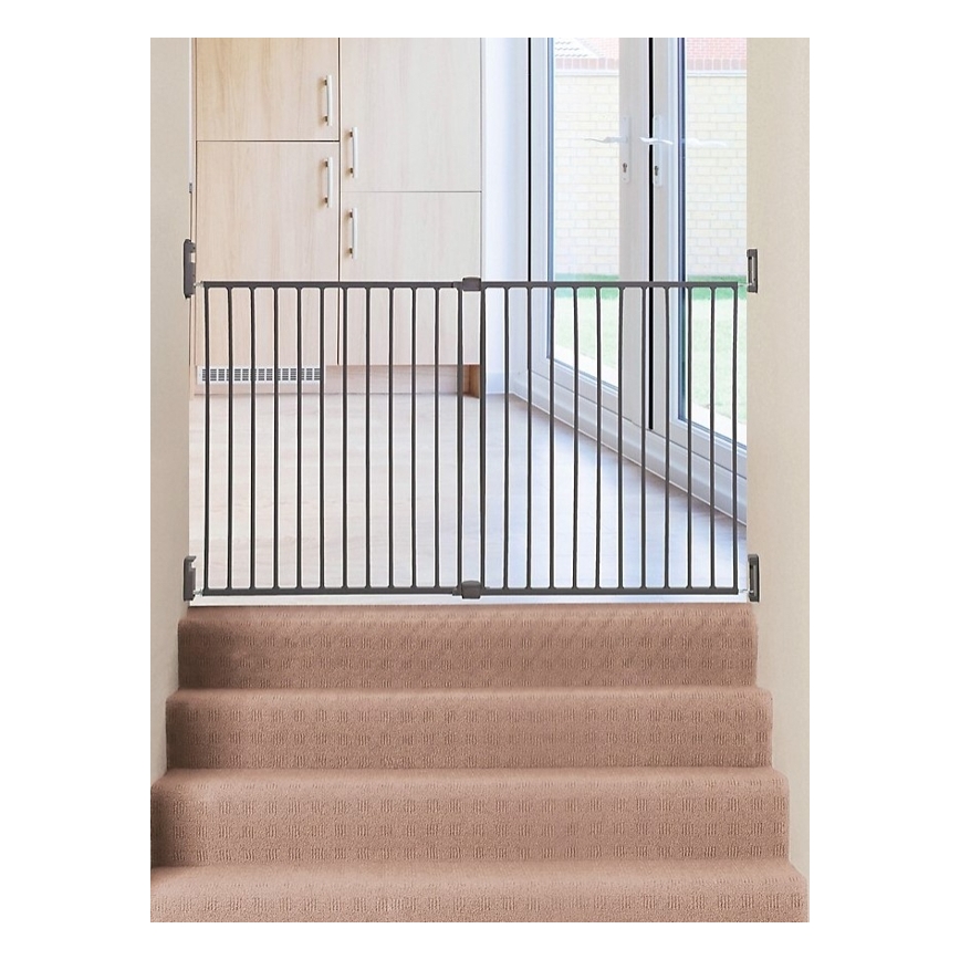 Dreambaby - Barriera di sicurezza BROADWAY 76-134,5 cm grigio