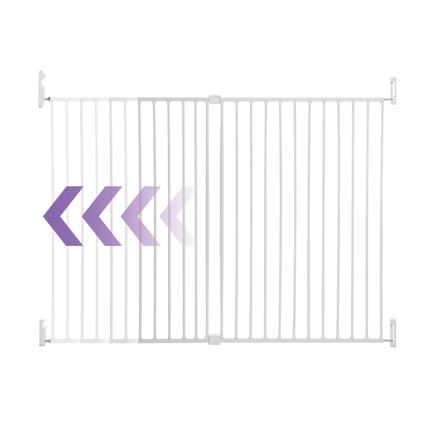 Dreambaby - Barrière de sécurité BROADWAY 76-134,5 cm blanche