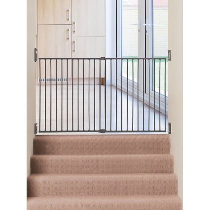 Dreambaby - Sicherheitsbarriere BROADWAY 76-134,5 cm grau