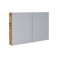 Dřevojas - Badezimmerspiegelschrank NEXI 100x68 cm Eiche