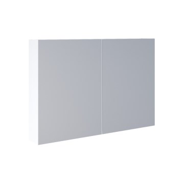 Dřevojas - Meuble miroir pour salle de bains NEXI 100 x 68 cm blanc
