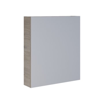 Dřevojas - Mobile da bagno con specchio NEXI 60x68 cm rovere scuro