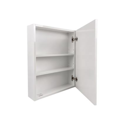Dřevojas - Spiegelschrank NEXI 60x68 cm weiß