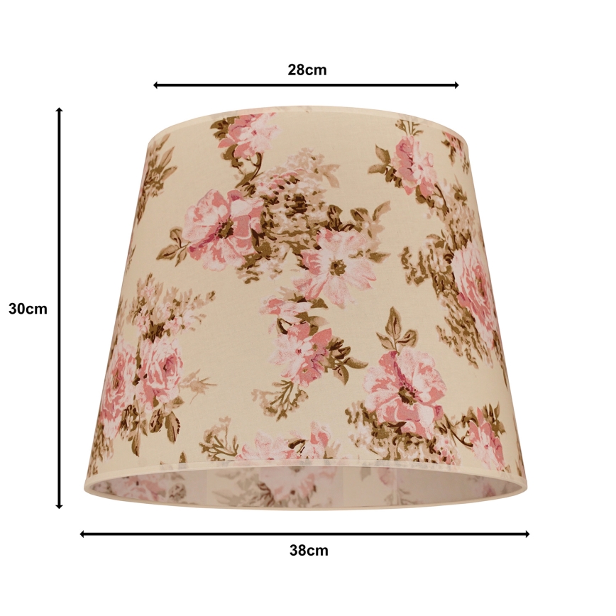 Duolla - Abat-jour pour lampadaire CLASSIC L E27 d. 38 cm rose