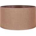 Duolla - Abat-jour universel E27 d. 35 cm marron