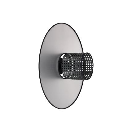 Duolla - Applique murale TOKYO RATTAN 1xE27/15W/230V d. 50 cm argent/noir