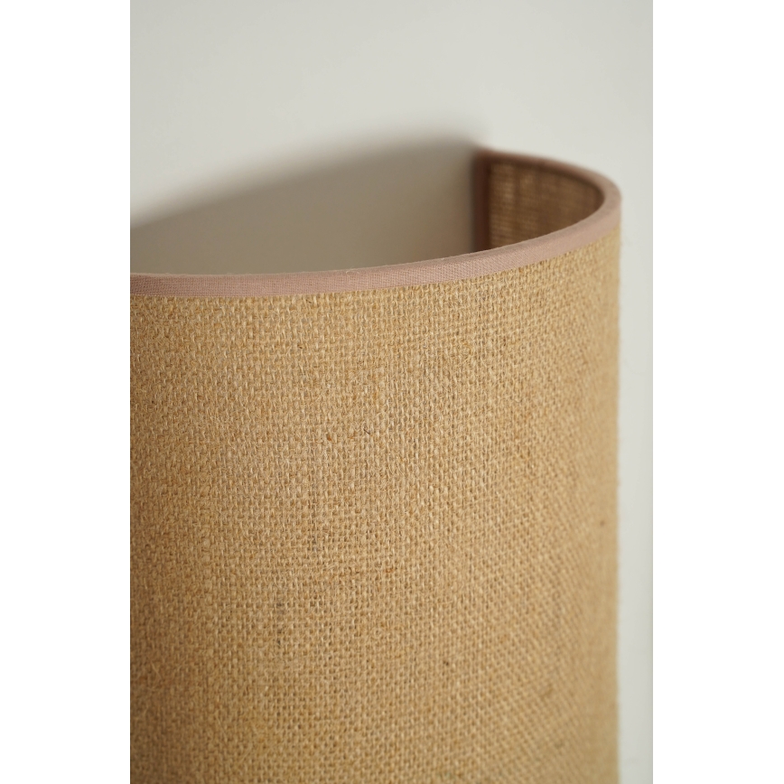 Duolla - Applique murale YUTE 1xE27/15W/230V d. 20 cm marron