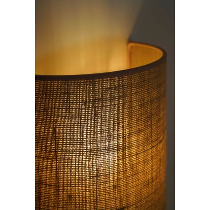 Duolla - Applique YUTE 1xE27/15W/230V diametro 20 cm marrone