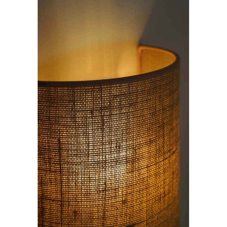 Duolla - Applique YUTE 1xE27/15W/230V diametro 20 cm marrone