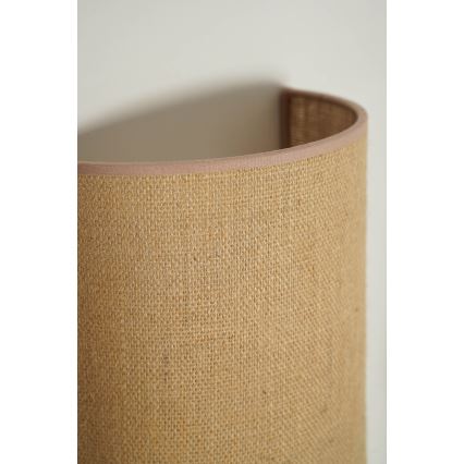 Duolla - Applique YUTE 1xE27/15W/230V diametro 20 cm marrone