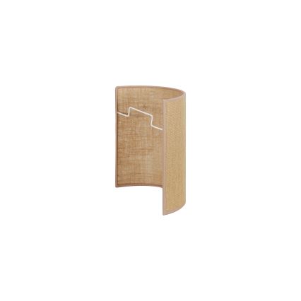 Duolla - Applique YUTE 1xE27/15W/230V diametro 20 cm marrone