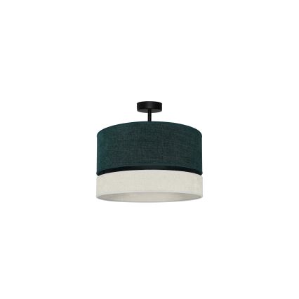 Duolla - Aufbauleuchte DOUBLE 1xE27/15W/230V d 40 cm grün/grau
