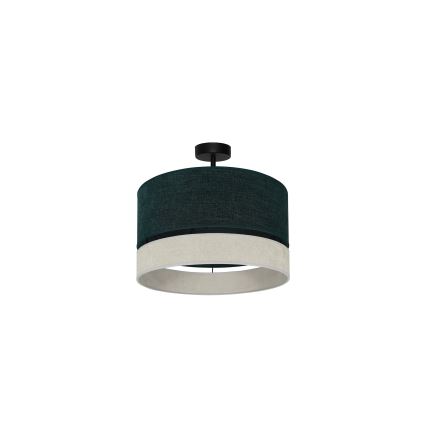 Duolla - Aufbauleuchte DOUBLE 1xE27/15W/230V d 40 cm grün/grau