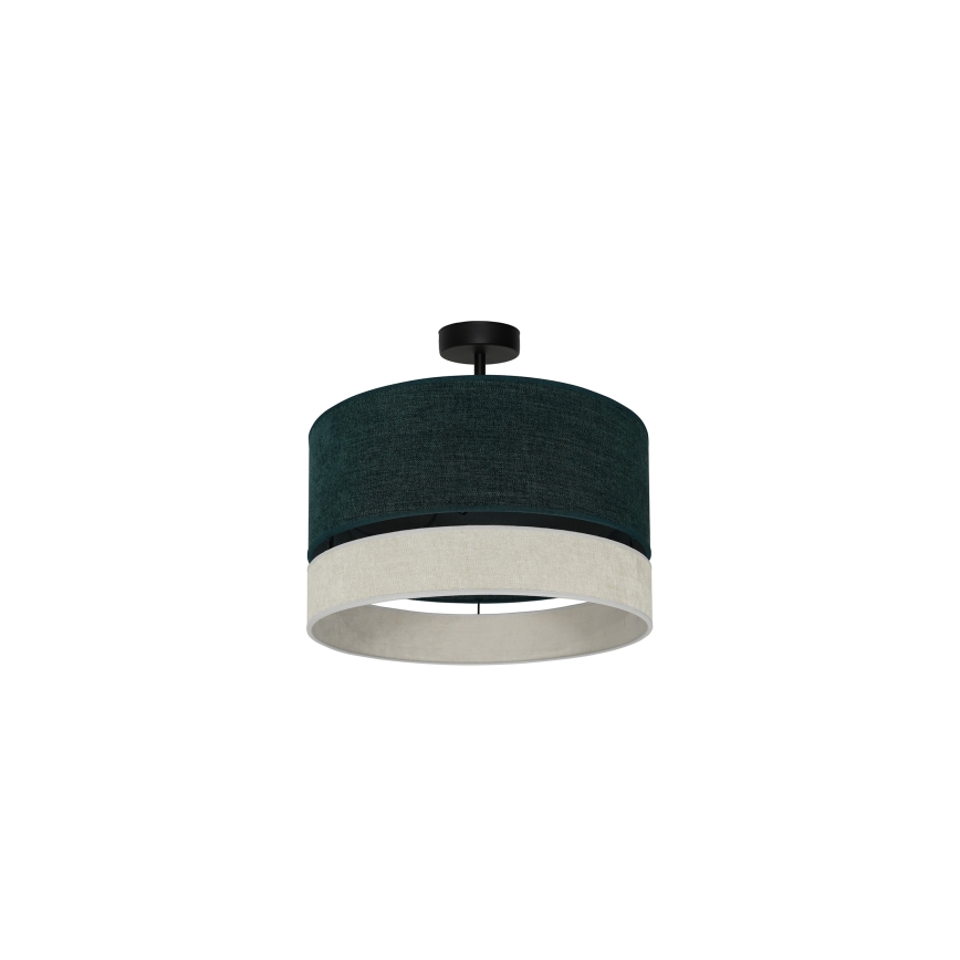 Duolla - Aufbauleuchte DOUBLE 1xE27/15W/230V d 40 cm grün/grau