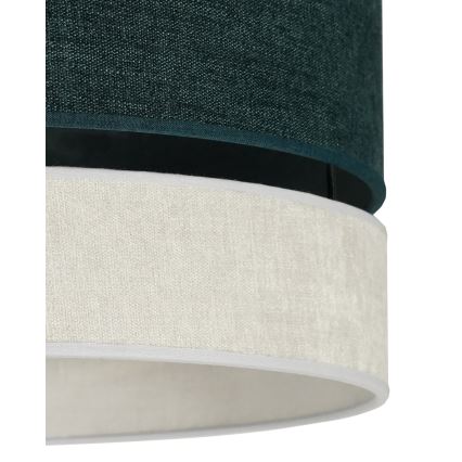 Duolla - Aufbauleuchte DOUBLE 1xE27/15W/230V d 40 cm grün/grau