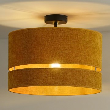 Duolla - Aufbauleuchte DOUBLE 1xE27/15W/230V d 40 cm orange