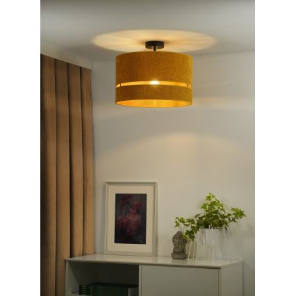 Duolla - Aufbauleuchte DOUBLE 1xE27/15W/230V d 40 cm orange