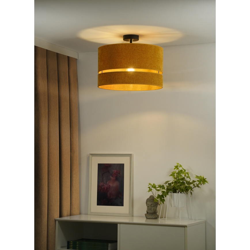 Duolla - Aufbauleuchte DOUBLE 1xE27/15W/230V d 40 cm orange