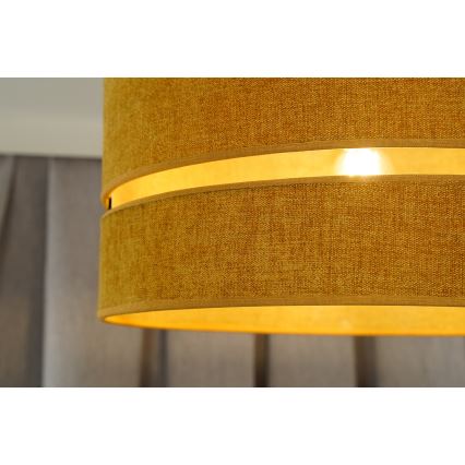 Duolla - Aufbauleuchte DOUBLE 1xE27/15W/230V d 40 cm orange