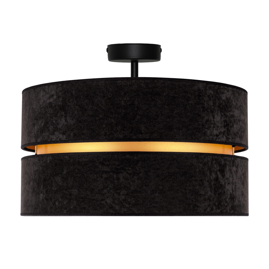 Duolla - Aufbauleuchte DUO 1xE27/15W/230V d 40 cm schwarz/golden